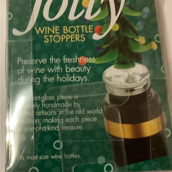 NWT Wine Bottle Stoppers Reindeer & Snowman - Picture 2 of 2